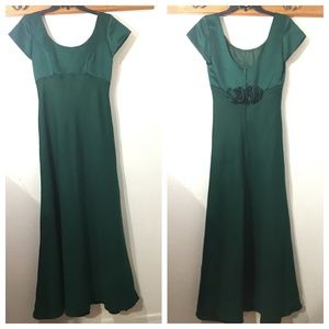 Champagne Formals Bridesmaid Dress Hunter Green
